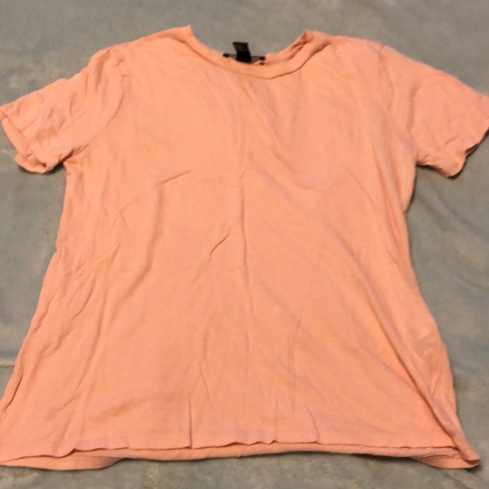 light pink forever 21 tee